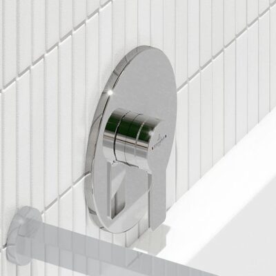 Villeroy & Boch Architectura eengreeps inbouw douchemengkraan 1 verbruiker chroom TVS10335200061 9