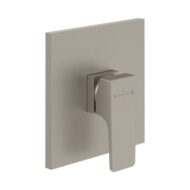 Villeroy & Boch Architectura Square eengreeps inbouw douchemengkraan 1 verbruiker nikkel geborsteld TVS12500200064