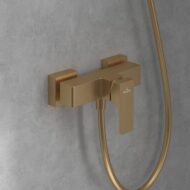 Villeroy & Boch Architectura Square eengreeps opbouw douchemengkraan 1 verbruiker goud geborsteld TVS12500100076