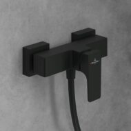 Villeroy & Boch Architectura Square eengreeps opbouw douchemengkraan 1 verbruiker mat-zwart TVS125001000K5 49