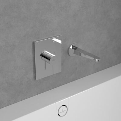 Villeroy & Boch Conum eengreeps inbouw douchemengkraan 1 verbruiker chroom TVS12700400061 11