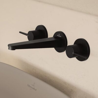 Villeroy & Boch Conum wastafelkraan met AquaSmart mat-zwart TVW127002000K5 17