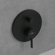 Villeroy & Boch Dawn eengreeps inbouw mengkraan voor bad & douche 2 verbruikers mat-zwart TVS106353110K5