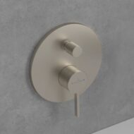 Villeroy & Boch Dawn eengreeps inbouw mengkraan voor bad & douche 2 verbruikers nikkel geborsteld TVS10635311064