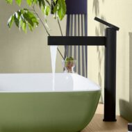 Villeroy & Boch Dawn wastafelkraan met AquaSmart mat-zwart TVW106106151K5