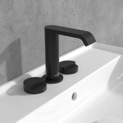 Villeroy & Boch Dawn wastafelkraan met AquaSmart mat-zwart TVZ106001000K5 11