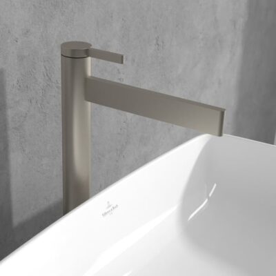 Villeroy & Boch Dawn wastafelkraan met AquaSmart nikkel geborsteld TVW10610615164 10