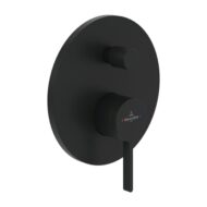 Villeroy & Boch Embrace eengreeps omstelkraan voor 2 verbruikers 2 verbruikers mat-zwart TVS108008000K5 Villeroy & Boch Embrace eengreeps omstelkraan voor 2 verbruikers 2 verbruikers mat-zwart TVS108008000K5