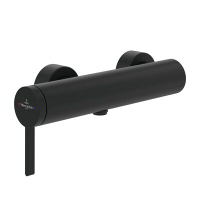 Villeroy & Boch Embrace eenhendel opbouw douchemengkraan zonder garnituur 1 verbruiker mat-zwart TVS108009000K5 5