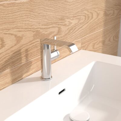 Villeroy & Boch Embrace wastafelkraan met AquaSmart chroom TVW10800100061 10