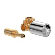 Villeroy & Boch inbouwdeel voor wand-wastafelkraan chroom TVW10611B15161