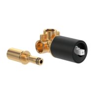 Villeroy & Boch inbouwdeel voor wand-wastafelkraan mat-zwart TVW10611B150K5