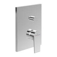 Villeroy & Boch Liberty eengreeps inbouw mengkraan voor bad & douche 2 verbruikers chroom TVS10700500061