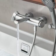 Villeroy & Boch Liberty eengreeps opbouw badmengkraan 2 verbruikers chroom TVT10700100061