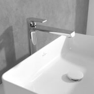 Villeroy & Boch Liberty wastafelkraan Large met verhoogde kraanlichaam met AquaSmart chroom TVW10700500061 Villeroy & Boch Liberty wastafelkraan Large met verhoogde kraanlichaam met AquaSmart chroom TVW10700500061