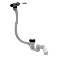 Villeroy & Boch Loop & Friends badafvoer met overloop compleet-set chroom wit U90959061