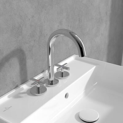 Villeroy & Boch Loop & Friends wastafelkraan met AquaSmart chroom TVZ10600900061 10