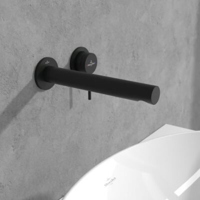 Villeroy & Boch Loop & Friends wastafelkraan met AquaSmart mat-zwart TVZ106010000K5 10