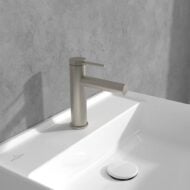 Villeroy & Boch Loop & Friends wastafelkraan nikkel geborsteld TVW10610315364 Villeroy & Boch Loop & Friends wastafelkraan nikkel geborsteld TVW10610315364