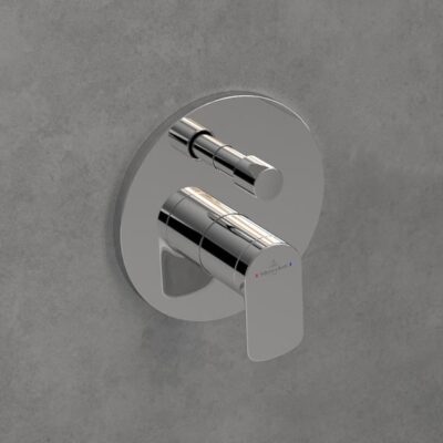 Villeroy & Boch O.novo eengreeps inbouw mengkraan voor bad & douche 2 verbruikers chroom TVS10435300061 8