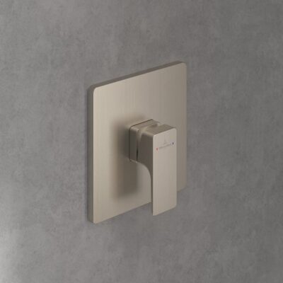 Villeroy & Boch Subway 3.0 eengreeps inbouw douchemengkraan 1 verbruiker nikkel geborsteld TVS11200200064 9