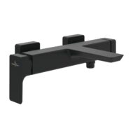 Villeroy & Boch Subway 3.0 eengreeps opbouw badmengkraan 2 verbruikers mat-zwart TVT112002000K5