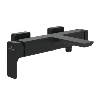 Villeroy & Boch Subway 3.0 eengreeps opbouw badmengkraan 2 verbruikers mat-zwart TVT112002000K5 6