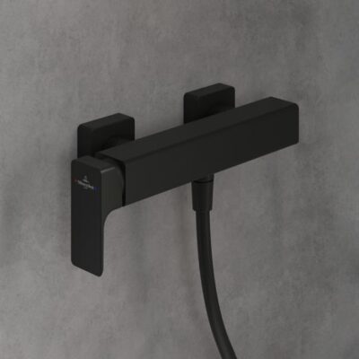 Villeroy & Boch Subway 3.0 eengreeps opbouw douchemengkraan 1 verbruiker mat-zwart TVS112001000K5 12