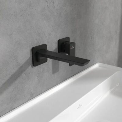 Villeroy & Boch Subway 3.0 wastafelkraan met AquaSmart mat-zwart TVW112007000K5 16