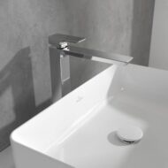Villeroy & Boch Subway 3.0 wastafelkraan met verhoogde kraanlichaam met AquaSmart chroom TVW11200400061 Villeroy & Boch Subway 3.0 wastafelkraan met verhoogde kraanlichaam met AquaSmart chroom TVW11200400061