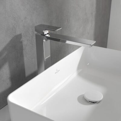 Villeroy & Boch Subway 3.0 wastafelkraan met verhoogde kraanlichaam met AquaSmart chroom TVW11200400061 4 Villeroy & Boch Subway 3.0 wastafelkraan met verhoogde kraanlichaam met AquaSmart chroom TVW11200400061 4