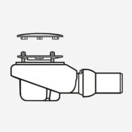 Villeroy & Boch Tempoplex afvoergarnituur compleet-set chroom 92250061