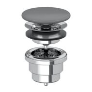 Villeroy & Boch Universal altijd open clickwaste grafiet mat 680800i4