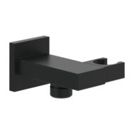 Villeroy & Boch Universal Showers handdouchehouder met slangverbinding mat-zwart TVC000463000K5 Villeroy & Boch Universal Showers handdouchehouder met slangverbinding mat-zwart TVC000463000K5