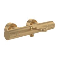 Villeroy & Boch Universele opbouw bad thermostaatkraan 2 verbruikers goud geborsteld TVT00000100076