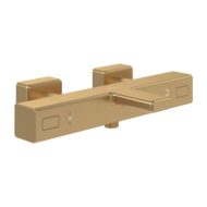Villeroy & Boch Universele opbouw bad thermostaatkraan 2 verbruikers goud geborsteld TVT00000200076