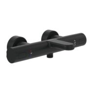 Villeroy & Boch Universele opbouw bad thermostaatkraan 2 verbruikers mat-zwart TVT000001000K5