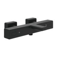 Villeroy & Boch Universele opbouw bad thermostaatkraan 2 verbruikers mat-zwart TVT000002000K5