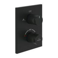 Villeroy & Boch Universele thermostaat voor bad & douche 2 verbruikers mat-zwart TVD000653000K5 Villeroy & Boch Universele thermostaat voor bad & douche 2 verbruikers mat-zwart TVD000653000K5