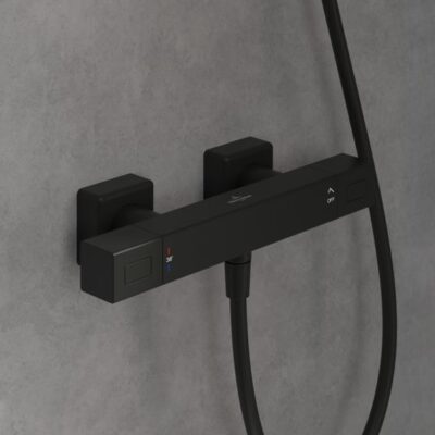 Villeroy & Boch Universele thermostaat voor douche 1 verbruiker mat-zwart TVS000018000K5 12