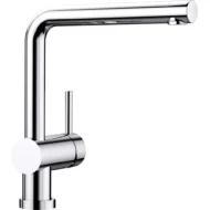 Blanco Linus-F venstermengkraan met haakse draaibare uitloop en keramische schijven chroom 514025