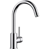 Blanco MIDA keukenmengkraan draaibare uitloop keramische schijven flexibele slangen chroom 517742 Blanco MIDA keukenmengkraan draaibare uitloop keramische schijven flexibele slangen chroom 517742