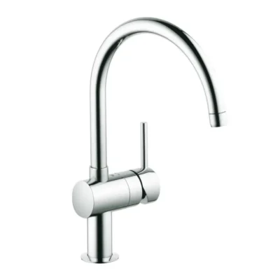 Grohe Minta chroom eengreeps keukenmengkraan met draaibare ronde uitloop en 3/8 aansluiting 32917000 6