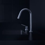 Axor Citterio M uittrekbare keukenmengkraan draaibaar 2 standen chroom 34822000 Axor Citterio M uittrekbare keukenmengkraan draaibaar 2 standen chroom 34822000
