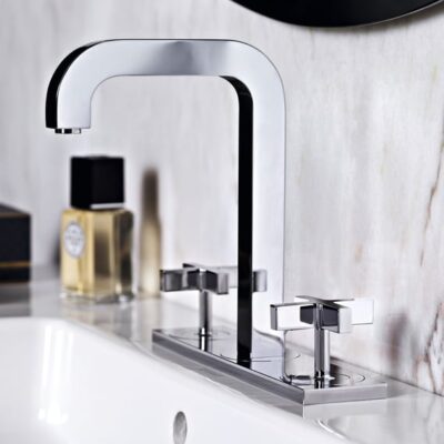 AXOR Citterio wastafelkraan met EcoSmart met trekstang-afvoergarnituur chroom 39134000 5