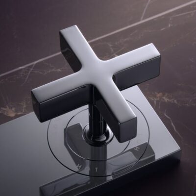 AXOR Citterio wastafelkraan met EcoSmart met trekstang-afvoergarnituur chroom 39134000 6