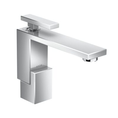 AXOR Edge wastafelkraan 130 met EcoSmart met afsluitbare afvoerplug push open chroom 46010000 4