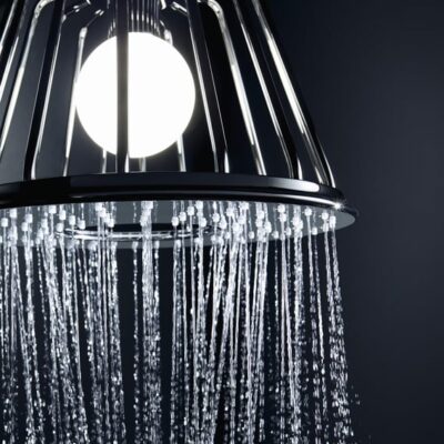 AXOR LampShower by Nendo regendouchekopset 1 straalsoort Ø275 mm chroom 26032000 6 AXOR LampShower by Nendo regendouchekopset 1 straalsoort Ø275 mm chroom 26032000 6