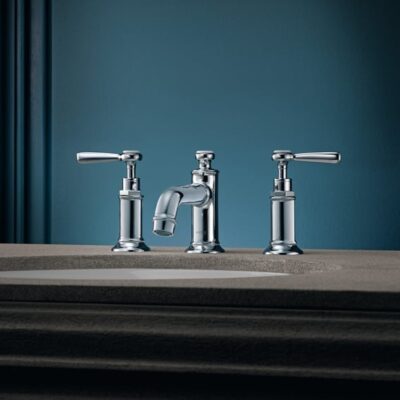Axor Montreux 3-gats opbouw wastafelmengkraan met hendelgreep en afvoergarnituur 30cm 16535000 8 Axor Montreux 3-gats opbouw wastafelmengkraan met hendelgreep en afvoergarnituur 30cm 16535000 8