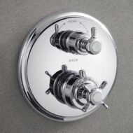 Axor Montreux retro douchethermostaat afbouwdeel met sterknop en veiligheidsblokkering 16820000